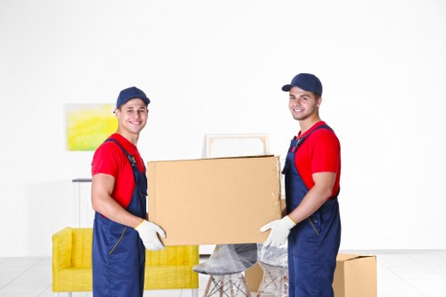 Local removals team planning a move near Watford town centre