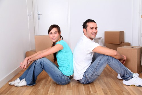 Local moving van for furniture collection in Watford