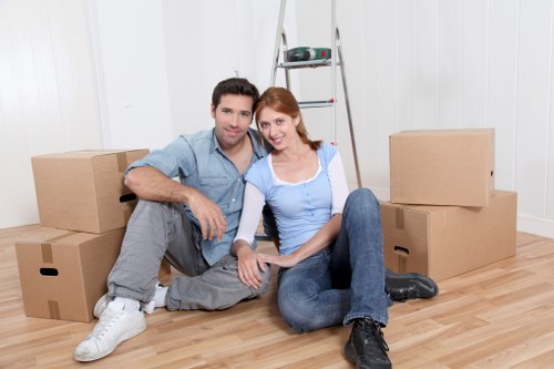 Watford removal van helping with a flat or house move