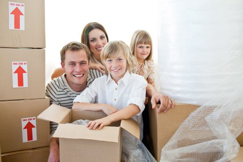 Packing and loading furniture into a moving van in Watford