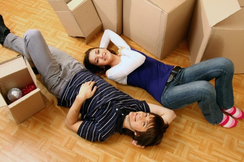Furniture removal from a flat in Watford